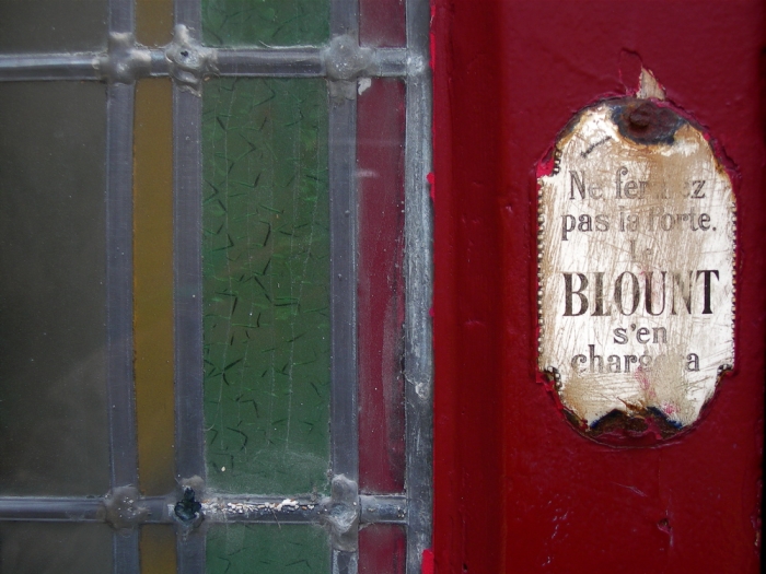 vive le blount / three cheers for the blount