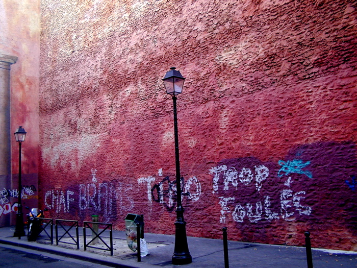 le mur / a wall