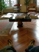 salle d'attente / waiting room4 commentaires.